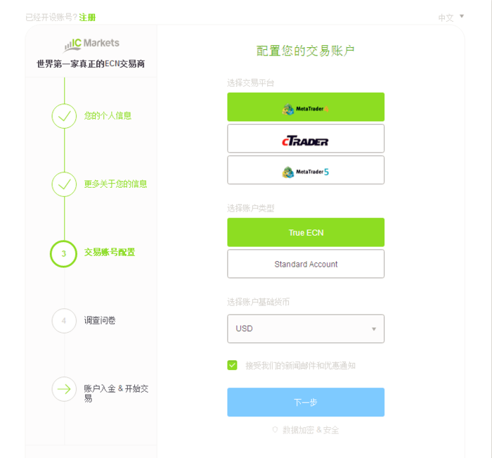 IC Markets开户教程
